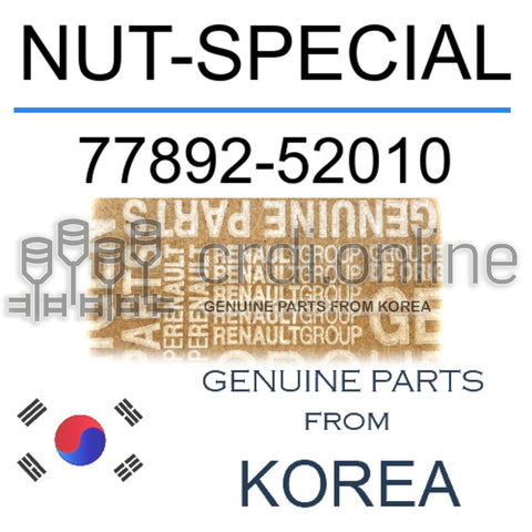 NUT-SPECIAL [ORIGINAL] 77892-52010 7789252010 77892 52010