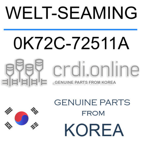 WELT-SEAMING [ORIGINAL] 0K72C-72511A 0K72C72511A 0K72C 72511A