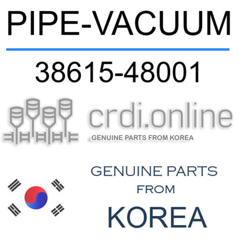 PIPE-VACUUM 38615-48001 3861548001 38615 48001