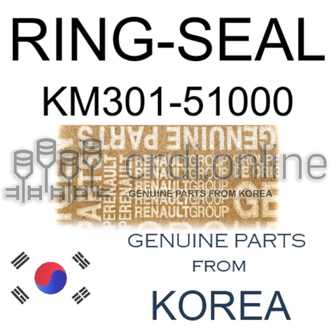 RING-SEAL [ORIGINAL] KM301-51000 KM30151000 KM301 51000