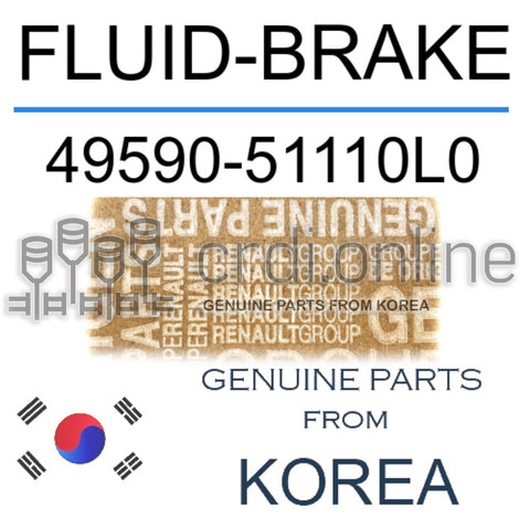 FLUID-BRAKE [ORIGINAL] 49590-51110L0 4959051110L0 49590 51110L0