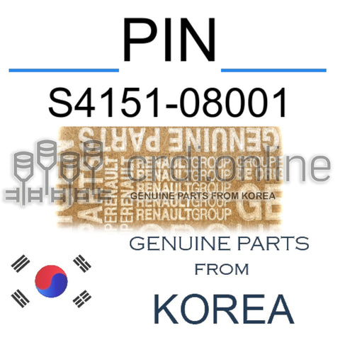 PIN [ORIGINAL] S4151-08001 S415108001 S4151 08001