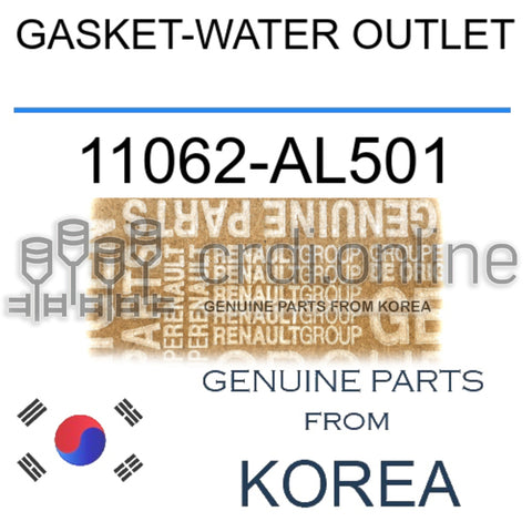 GASKET-WATER OUTLET [ORIGINAL] 11062-AL501 11062AL501 11062 AL501