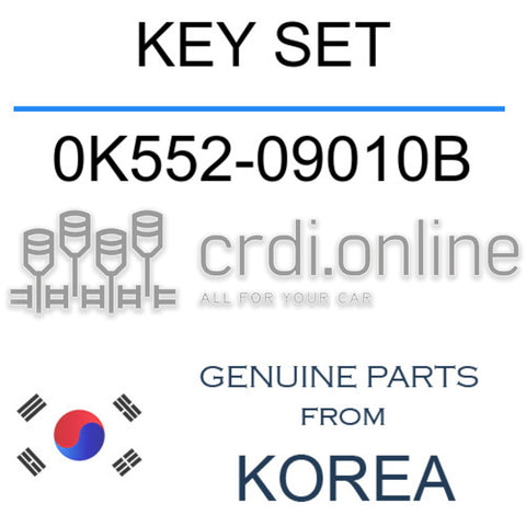KEY SET [ORIGINAL] 0K552-09010B 0K55209010B 0K552 09010B