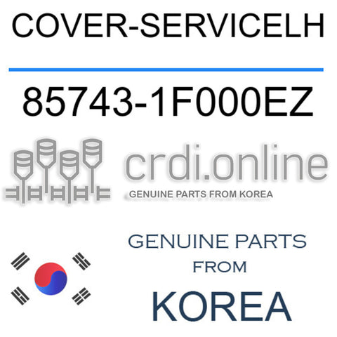 COVER-SERVICELH 85743-1F000EZ 857431F000EZ 85743 1F000EZ