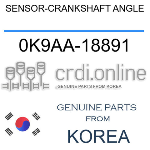 SENSOR-CRANKSHAFT ANGLE [ORIGINAL] 0K9AA-18891 0K9AA18891 0K9AA 18891