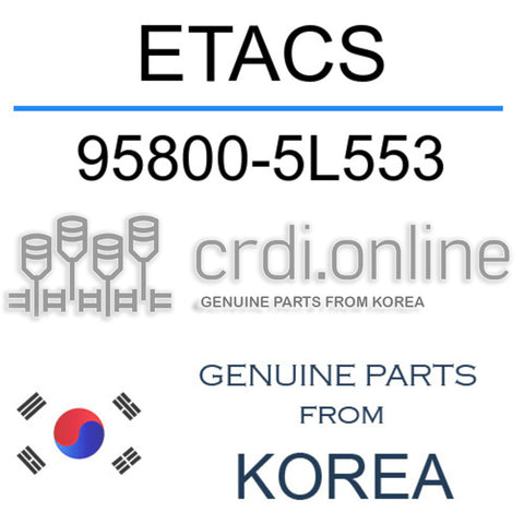 ETACS [ORIGINAL] 95800-5L553 958005L553 95800 5L553