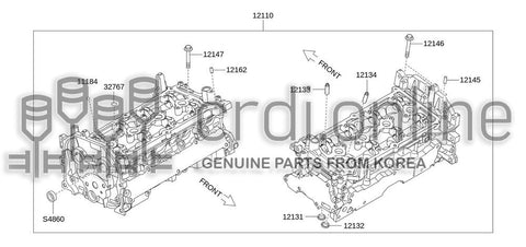 GASKET-CYLINDER HEADRH 12411-15901 1241115901 12411 15901
