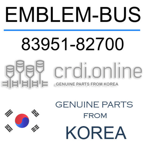 EMBLEM-BUS [ORIGINAL] 83951-82700 8395182700 83951 82700