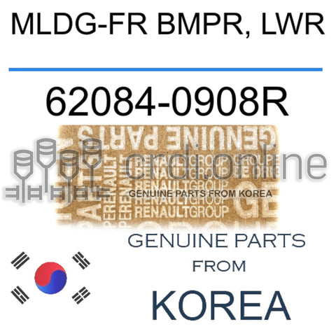 MLDG-FR BMPR, LWR [ORIGINAL] 62084-0908R 620840908R 62084 0908R