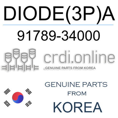 DIODE(3P)A [ORIGINAL] 91789-34000 9178934000 91789 34000