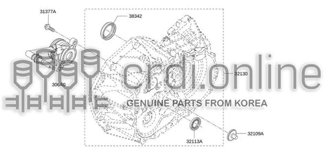 SEAL-OILDIFFERENTIAL 38342-8H501 383428H501 38342 8H501