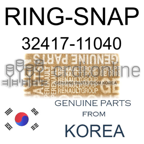 RING-SNAP [ORIGINAL] 32417-11040 3241711040 32417 11040