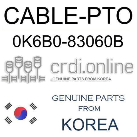 CABLE-PTO [ORIGINAL] 0K6B0-83060B 0K6B083060B 0K6B0 83060B