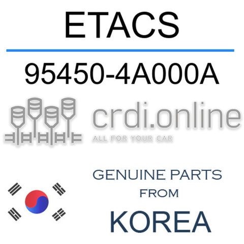 ETACS [ORIGINAL] 95450-4A000A 954504A000A 95450 4A000A