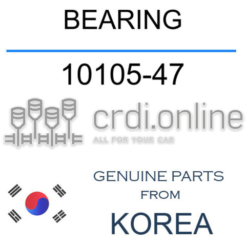 BEARING 10105-47 1010547 10105 47