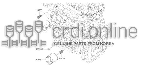 FILTER-OIL 15200-3AA1A 152003AA1A 15200 3AA1A