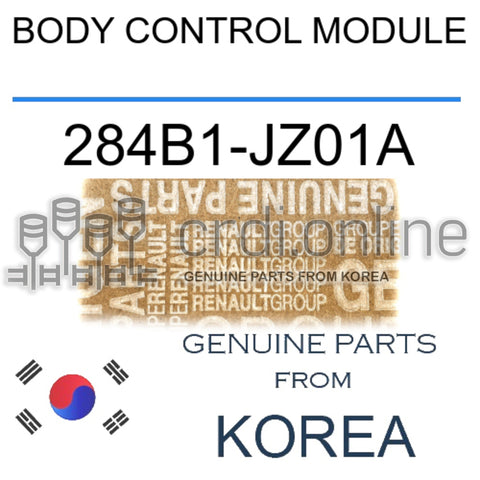 BODY CONTROL MODULE [ORIGINAL] 284B1-JZ01A 284B1JZ01A 284B1 JZ01A