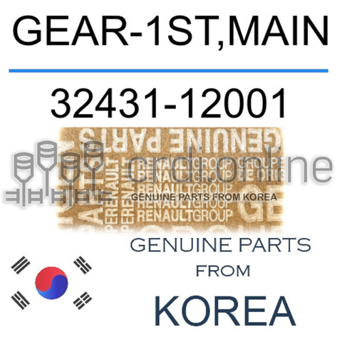 GEAR-1ST,MAIN [ORIGINAL] 32431-12001 3243112001 32431 12001