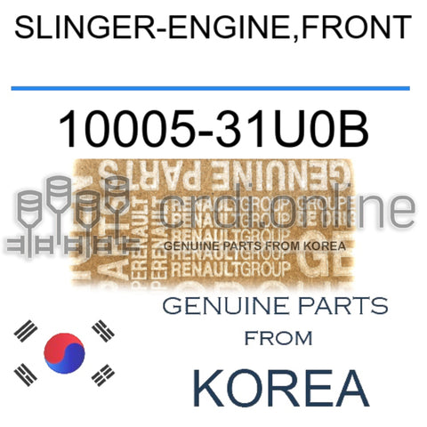SLINGER-ENGINE,FRONT [ORIGINAL] 10005-31U0B 1000531U0B 10005 31U0B