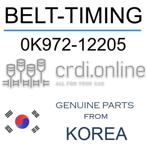 BELT-TIMING 0K972-12205 0K97212205 0K972 12205