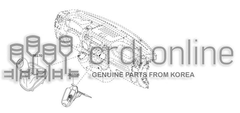 KNOB-CONTROL LEVER 96935-4033R 969354033R 96935 4033R