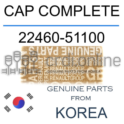 CAP COMPLETE [ORIGINAL] 22460-51100 2246051100 22460 51100
