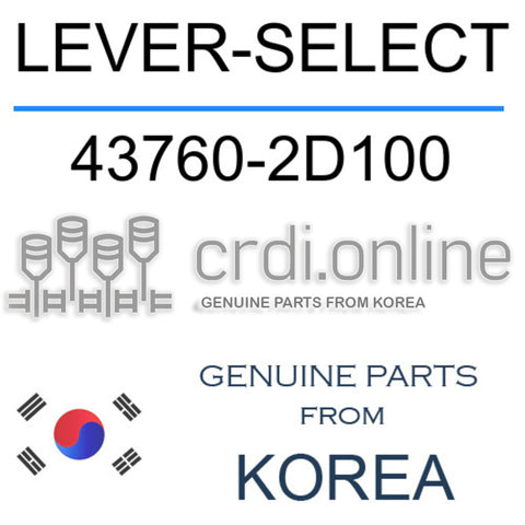 LEVER-SELECT 43760-2D100 437602D100 43760 2D100