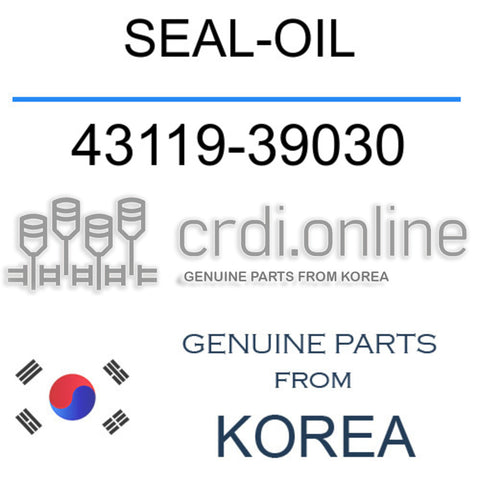 SEAL-OIL [ORIGINAL] 43119-39030 4311939030 43119 39030