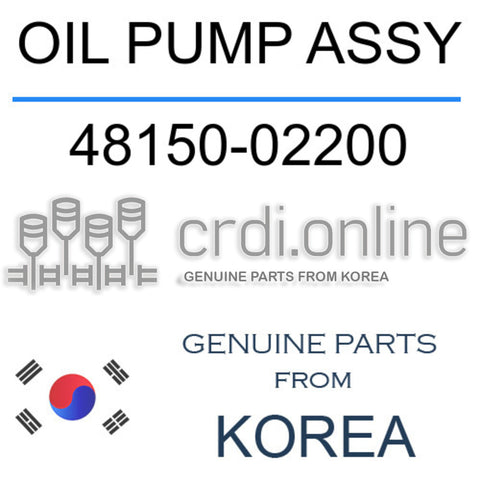 OIL PUMP ASSY [ORIGINAL] 48150-02200 4815002200 48150 02200