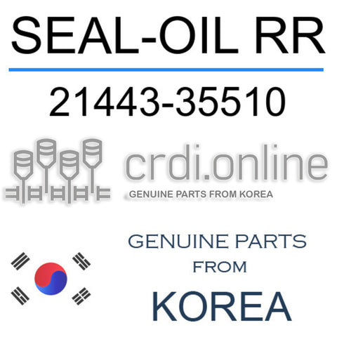 SEAL-OIL RR [ORIGINAL] 21443-35510 2144335510 21443 35510