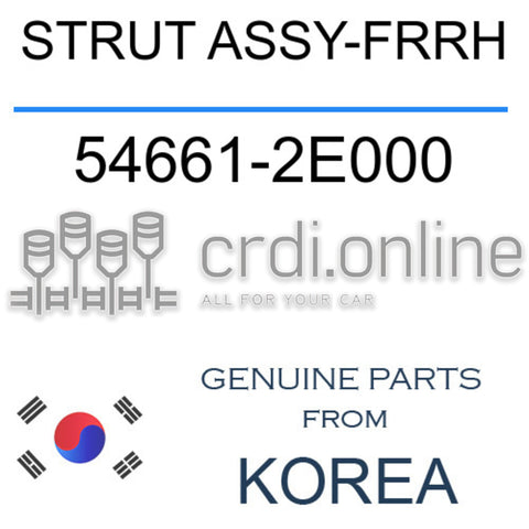 STRUT ASSY-FRRH [ORIGINAL] 54661-2E000 546612E000 54661 2E000