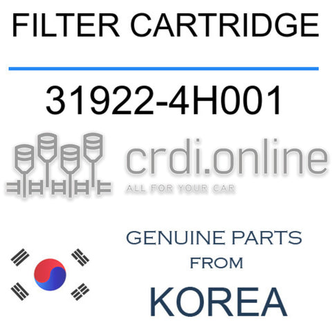 FILTER CARTRIDGE [ORIGINAL] 31922-4H001 319224H001 31922 4H001