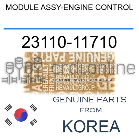 MODULE ASSY-ENGINE CONTROL [ORIGINAL] 23110-11710 2311011710 23110 11710