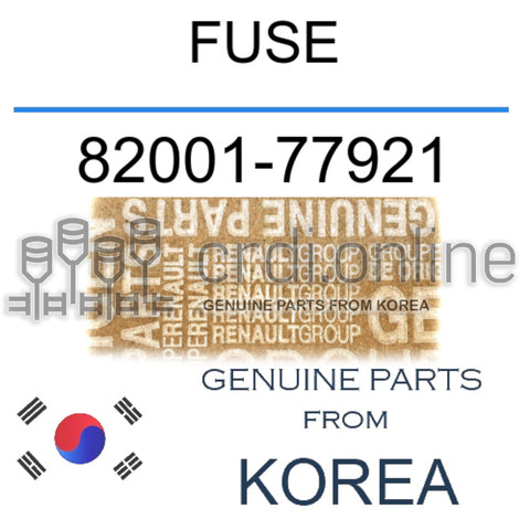 FUSE [ORIGINAL] 82001-77921 8200177921 82001 77921