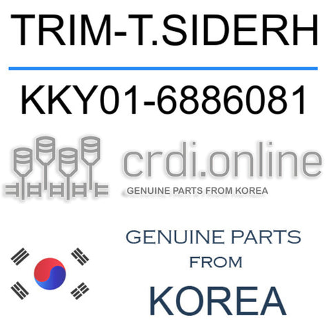 TRIM-T.SIDERH [ORIGINAL] KKY01-6886081 KKY016886081 KKY01 6886081