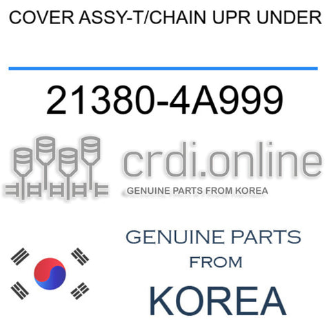 COVER ASSY-T/CHAIN UPR UNDER [ORIGINAL] 21380-4A999 213804A999 21380 4A999