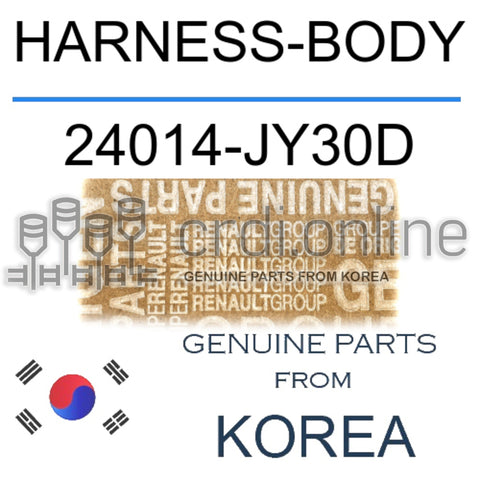 HARNESS-BODY [ORIGINAL] 24014-JY30D 24014JY30D 24014 JY30D