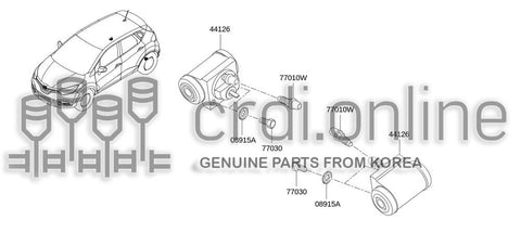 PISTON 44126-3507R 441263507R 44126 3507R