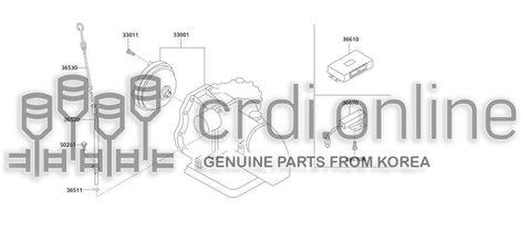 GASKET-OIL COOLER [ORIGINAL] 36513-51000 3651351000 36513 51000