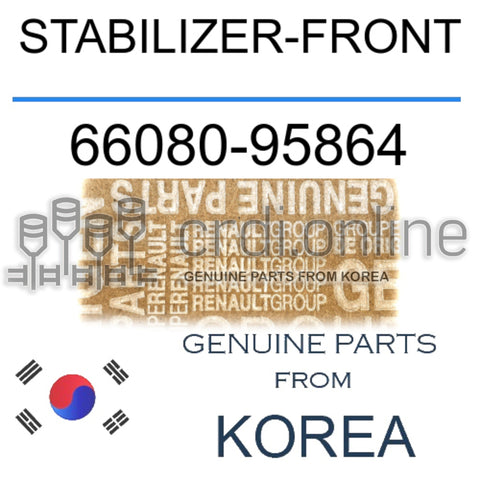 STABILIZER-FRONT [ORIGINAL] 66080-95864 6608095864 66080 95864