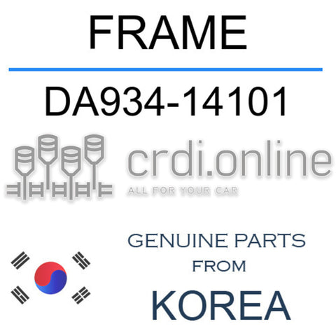 FRAME [ORIGINAL] DA934-14101 DA93414101 DA934 14101