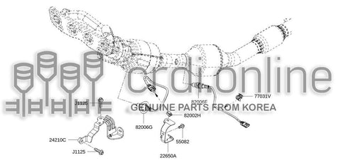 SENSOR ASSY-O2 22693-1PM0A 226931PM0A 22693 1PM0A