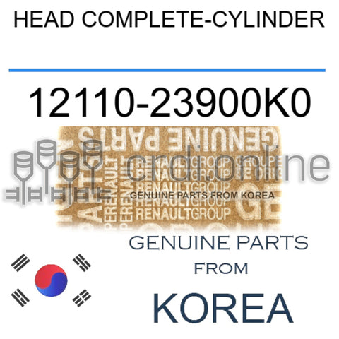 HEAD COMPLETE-CYLINDER [ORIGINAL] 12110-23900K0 1211023900K0 12110 23900K0
