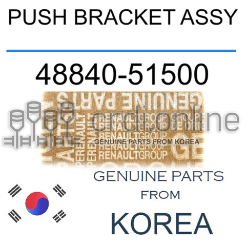 PUSH BRACKET ASSY [ORIGINAL] 48840-51500 4884051500 48840 51500
