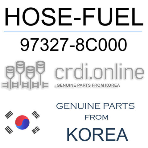 HOSE-FUEL [ORIGINAL] 97327-8C000 973278C000 97327 8C000
