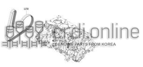 BELT-ALTERNATOR 11720-5123R 117205123R 11720 5123R