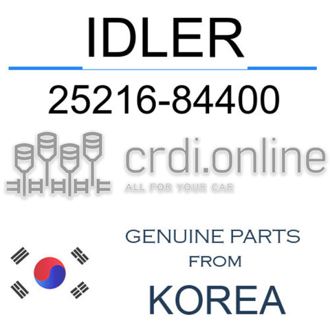IDLER [ORIGINAL] 25216-84400 2521684400 25216 84400