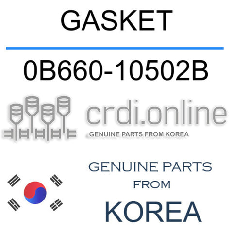 GASKET [ORIGINAL] 0B660-10502B 0B66010502B 0B660 10502B