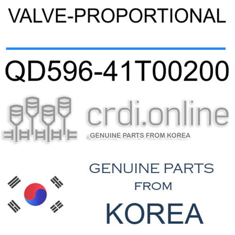 VALVE-PROPORTIONAL [ORIGINAL] QD596-41T00200 QD59641T00200 QD596 41T00200